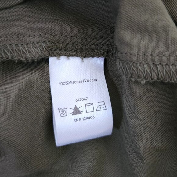 Versatile Green Cargo Style Dress Size 10 - Picture 6 of 7